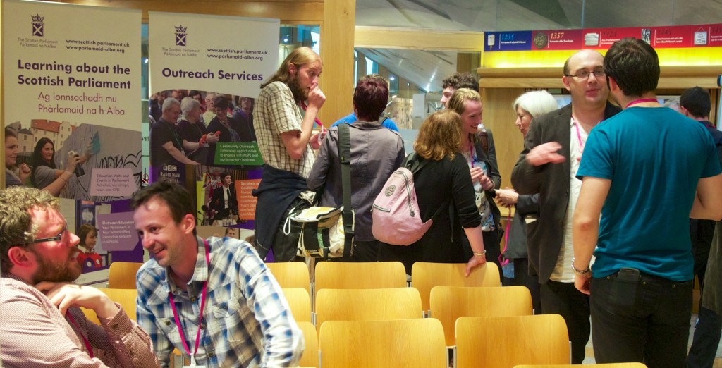 Discussion at Scottish Parliament